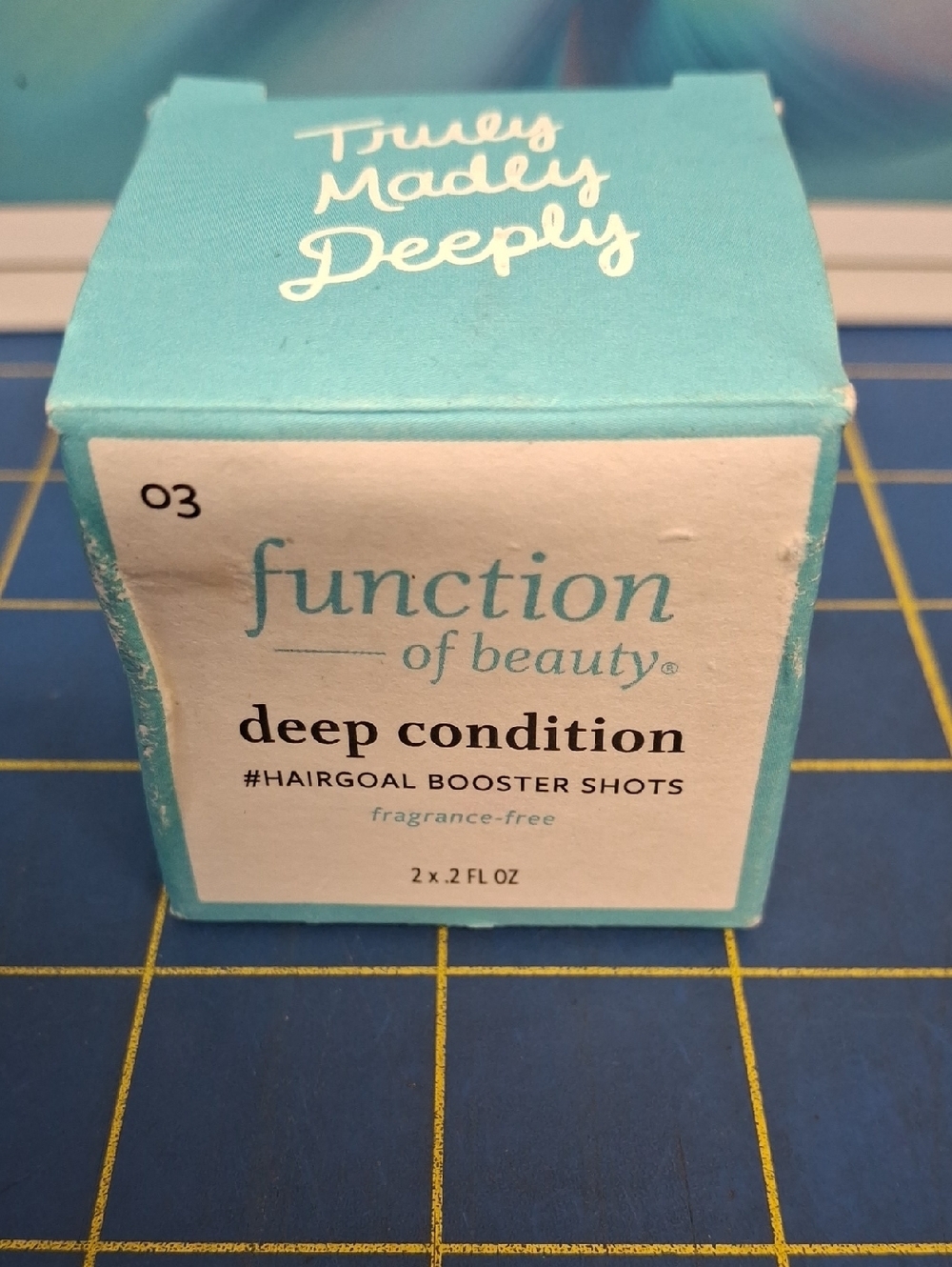 Function of Beauty Deep Condition #HairGoal Booster Shots NWT